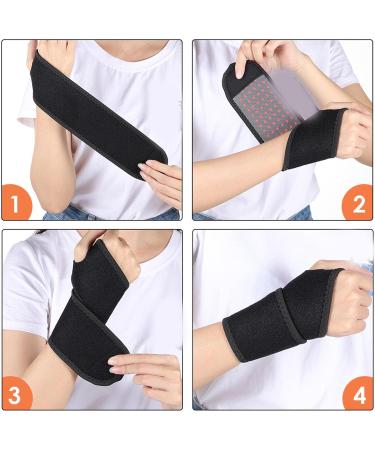 Magnetic Self-Warming Wristwear | Wrist Protection & Compression Cuff for Men & Women - Reduces Symptoms & Keeps Warm - Buy Online on SooperMarket.com