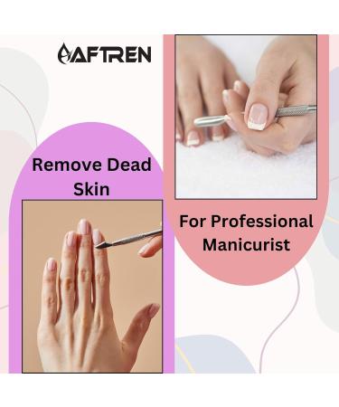 Cuticle Cutter Cuticle Pusher Cuticle Nipper Professional Stainless Steel Cuticle Cutter Durable Cuticle Cutter Pedicure Manicure Tools for Fingernails and Toenails - Buy Online on SooperMarket.com
