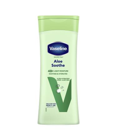 Vaseline Intensive Care Aloe Soothe Body Lotion heals and refreshes skin for dry skin 400 ml 400 ml (Pack of 1)