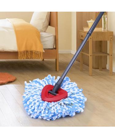 RinseClean Spin Mop Replacement Base - CRTHL Rotating Triangle Head Cover - EasyWring Spin Mop Accessories - Red, Plastic Base Case - Buy Online on SooperMarket.com