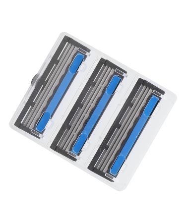 Razor Blades Rotating Non-Irritating Smooth Surface 3-Ply Razor Blades 3 Pack for the Perfect Gift for Men