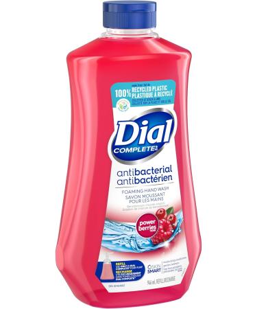 Dial Complete Antibacterial Foaming Hand Wash Refill Power Berries 946 ml Plastic Bank Power Berries 946 ml (Pack of 1) - Buy Online on SooperMarket.com