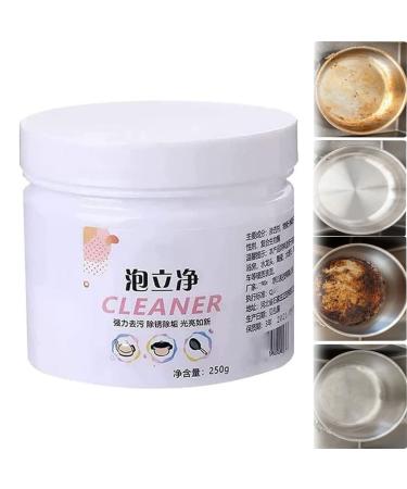 Powerful Kitchen All-purpose Powder Cleaner Foam Rust Remover Kitchen All-Purpose Cleaning Powder Multi-Purpose Foam Cleaner Rust Remover Kitchen Instant Cleaning Powder (1pcs 250g) 110.00 g (Pack of 1) 250g