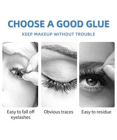 7g Clear Waterproof Eyelash Extension Glue - Strong Bonding Individual Lash Adhesive for DIY Lash Extensions - Buy Online on SooperMarket.com