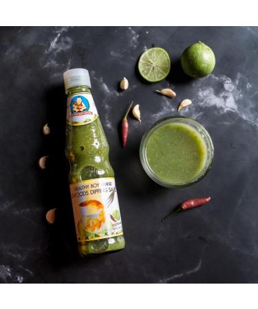 HEALTHY BOY Seafood Dipping Sauce with Chilli Garlic and Coriander 335 g - Buy Online on SooperMarket.com