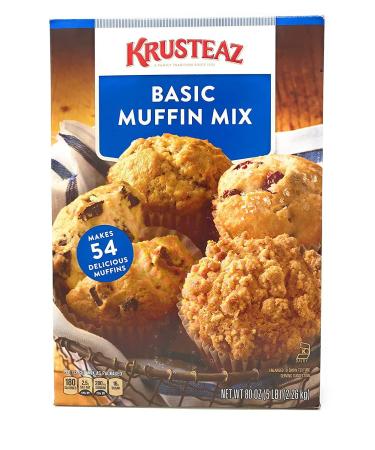 Krusteaz Basic Muffin Mix, 80 OZ (Pack of 1)