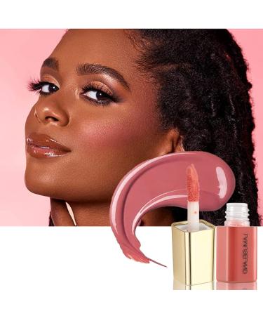 Aaiffey Liquid Blush Set - 4 Mini Natural Cheek Colors for Dewy & Long-Wearing Makeup | Korean Cosmetic Blush - Buy Online on SooperMarket.com