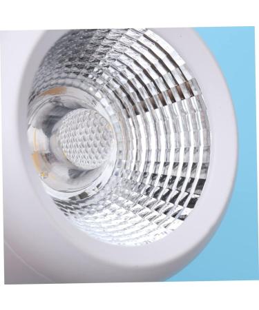 HEMOTON LED Spotlight Spotlight Spot Light Wall Swivel Lamp Ceiling Downlight Ceiling Lamp Wall Lamp Adjustable White Size 2 - Buy Online on SooperMarket.com