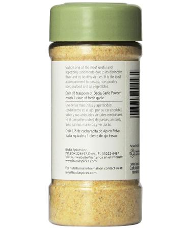 Buy Badia Organic Garlic Powder - 3 Ounce | Flavorful & Fresh Spices - Buy Online on SooperMarket.com