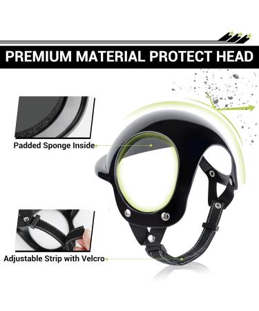 Buy Dog & Cat Motorcycle Helmets | Safety Hard Hats for Pets 44-88lbs - Outdoor Protection - Buy Online on SooperMarket.com