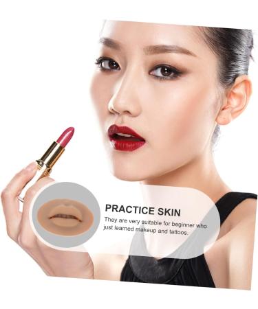 Housoutil 2pcs Beauty Silicone Exercises 5d Practice Tools Eyebrow Trimming 7.7x5cmx2pcs Coffeex2pcs - Buy Online on SooperMarket.com