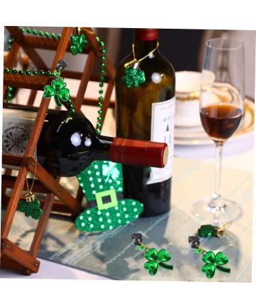 Anneome 12pcs Pendant Holder Ornament Festival Shamrock Tree Baubles Shamrocks Design Pendants Pillar - Buy Online on SooperMarket.com