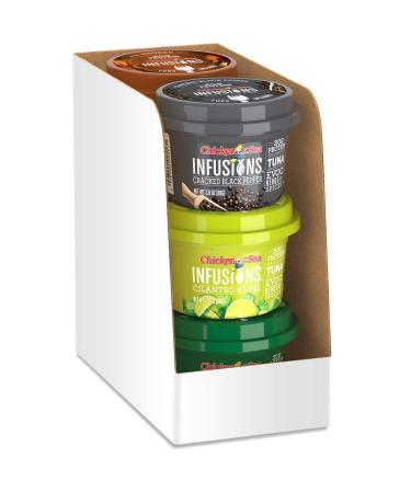 Chicken of the Sea Infusions Tuna, 6 Flavor Variety Pack, 2.8 Ounce (Pack of 6) Assorted