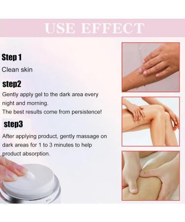 Intimate Skin Lightening Gel Underarm Cream Skin Brightening Cream Corrector Dark Spot Even Out Skin Tone For Intimate Parts Private Areas Body Knees Underarm Elbows Body Parts Brightening - Buy Online on SooperMarket.com