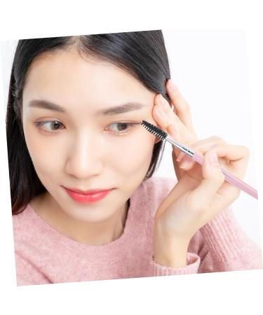FOMIYES Eyelash Brow Brush Eyelash Eyebrow Brush Eyebrow Eyelash Brush Eyebrow Lash Brush Curler Pink To Rotate Cosmetic - Buy Online on SooperMarket.com