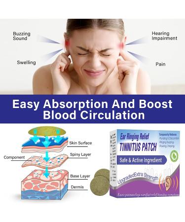 Tinnitus Relief Patches - 50 Pcs for Hearing Loss & Ear Tinnitus Treatment - Buy Online on SooperMarket.com