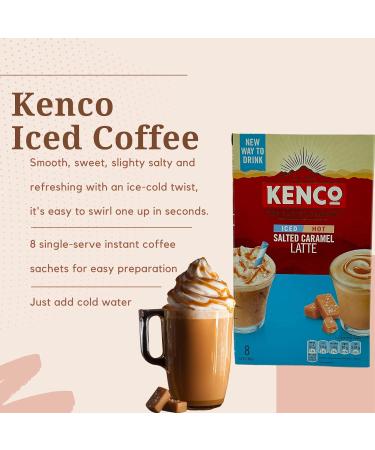 Iced Coffee Gift Set - 8x Kenco Iced Latte Sachets Coffee Topper Coffee Syrup Border Coffee Biscuits - Gift for Coffee Lover Coffee Gifts for Men Get Well Soon Gift Coffee Hampers for Women Salted Caramel 19 Piece Set - Buy Online on SooperMarket.com
