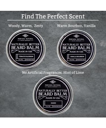 Buy MNSC Small Batch Unscented Beard Balm - All-Natural Hypoallergenic Handmade in USA - Perfect for a Naturally Better Beard - International Shipping Available - Buy Online on SooperMarket.com