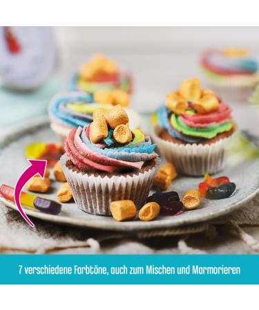 Decocino Lilac Food Coloring Paste 20g Azo-Free Gluten-Free Perfect for Cakes Fondant & Creams - Buy Online on SooperMarket.com