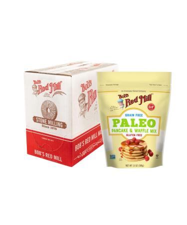 Bob's Red Mill Resealable Gluten Free Paleo Pancake & Waffle Mix, 13 Oz (4 Pack) 4 Count