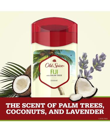 Old Spice Aluminum-Free Deodorant for Men Fiji 3 Oz (Pack of 3) - Palm Tree Scent - Inspired by Nature - Buy Online on SooperMarket.com