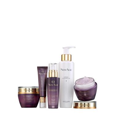 NovAge Ultimate Lift Skin Care Set advanced-performing routine to restore firmness and elasticity for a lifted look with a delightfully youthful bounce