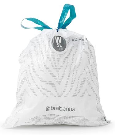 Brabantia Perfectfit Multipack Garbage Bags - Extra Strong 200 Count Easy-to-Use Train Tape White - Buy Online on SooperMarket.com