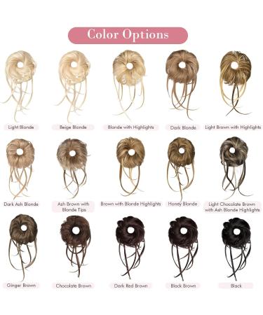 REECHO Super Long Messy Bun Hair Piece Extension - Chocolate Brown - Buy Online on SooperMarket.com