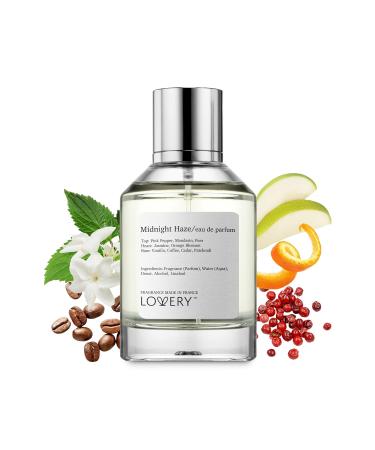 LOVERY Christmas Eau De Parfum Inspired by Y s.l's Black Opium. Midnight Haze Perfume for Women Clean Long Lasting Vegan Womens Perfumes - Vanilla Jasmine Coffee Warm Sensual Fragrance France Midnight Haze France - Buy Online on SooperMarket.com