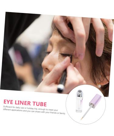 CANIGHT 6pcs Empty Eyelashes Mini Containers Lash Containers Eyeliner Tube with Applicator Makeup Purple Abs - Buy Online on SooperMarket.com