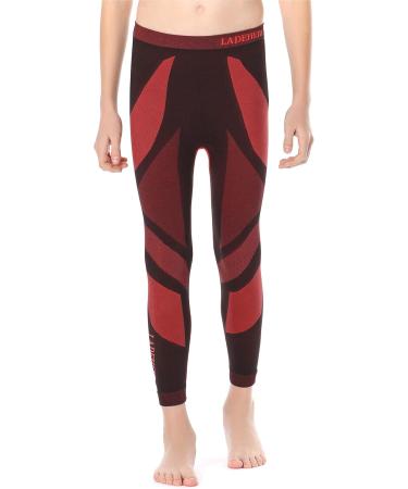 Ladeheid Children's Thermoactive Long Johns LASS0009 - Black/Red (158-164) | International Shipping Available - Buy Online on SooperMarket.com