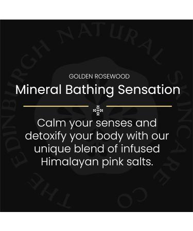 Golden Rosewood Pink Himalayan Bath Salts | Muscle Relaxation, Stress Relief & Sleep Aid | Skin Restoration with Essential Oils | Edinburgh Skincare Co. - x1 Box - Buy Online on SooperMarket.com