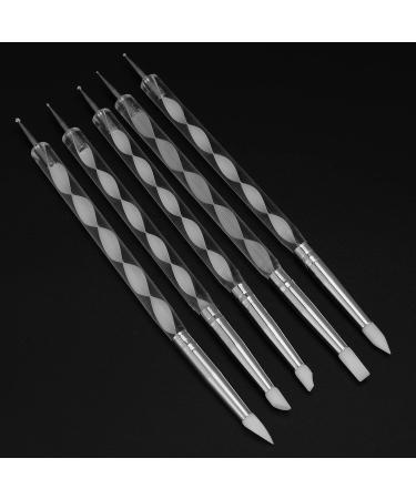 Buy Nail Painting Pen - Dual Ended Dotting Tool for Easy Nail Art | Perfect for Home & Salon Use (White) - Buy Online on SooperMarket.com