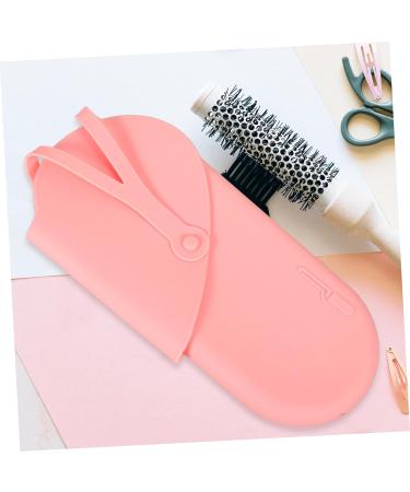 CANIGHT Curling Iron Storage Bag Anti-scald Curling Iron Bag Curling Iron Storage Organizer Portable Curling Iron Holder Bag Universal Curling Iron Bag Curling Iron Carrier Hair Iron Pouch 29.50X13.50X2.00CM Pink - Buy Online on SooperMarket.com