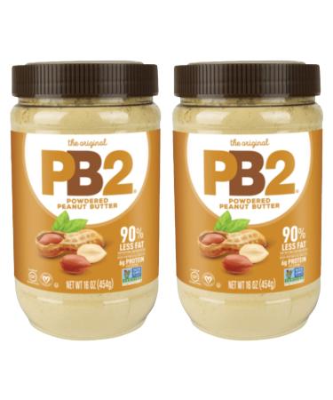 PB2 Powdered Peanut Butter, 1lb Jar (2-pack)