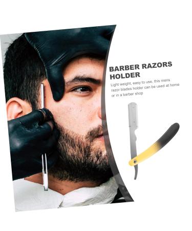 Buy NOLITOY Electroplated Vintage Manual Clip-on Barber Razor - Professional Eyebrow & Mustache Shaver | International Shipping Available - Buy Online on SooperMarket.com