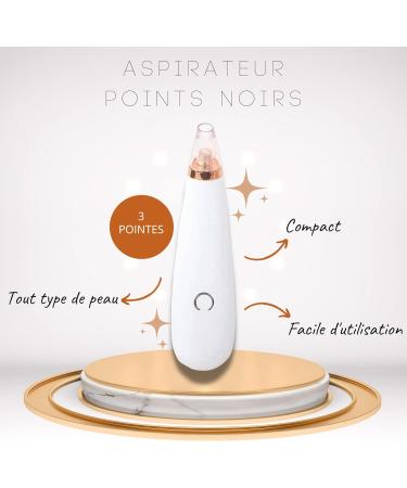 PARENCE Electric Blackhead Vacuum Cleaner | 3 Replaceable Tips | Pore Cleansing & Blackhead Extractor - Buy Online on SooperMarket.com