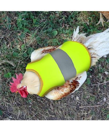 Dongker Waterproof Chicken Vest | Reflective & Adjustable Saddle for Hens & Ducks | Pet Protection Clothing - Buy Online on SooperMarket.com