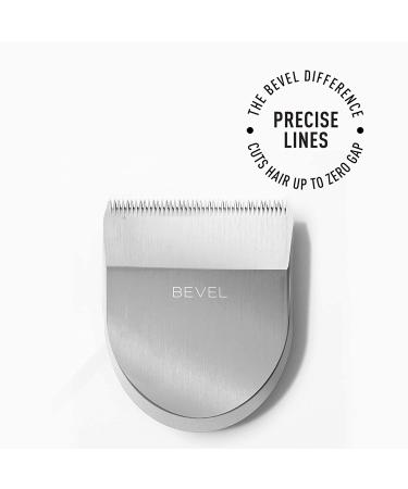 Bevel Square Trimmer Blade - Precision Beard Trimming for Men - Compatible with Bevel Trimmer - Silver - Buy Online on SooperMarket.com