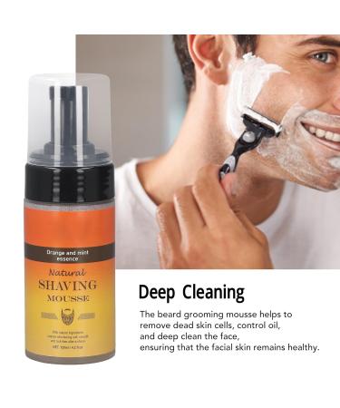 Shop Gentle 120ml Beard Foam - Deep Cleansing Wash for Men's Skin Care - International Shipping Available - Buy Online on SooperMarket.com