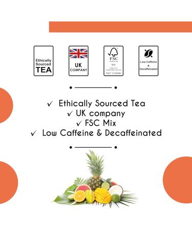Thames Tea Premium Selection: Malibu Sunset Tropical Fruit Loose Leaf Tea in Tubebox - Buy Online on SooperMarket.com