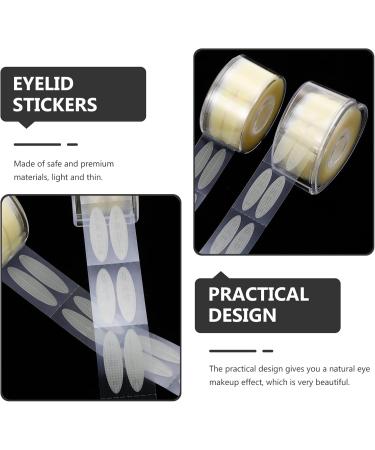 Mikinona Makeup 4 Rolls Double Eyelid Stickers Invisible Double Eyelid Sticker Breathable Eyelid Stickers Woman Reel - Buy Online on SooperMarket.com