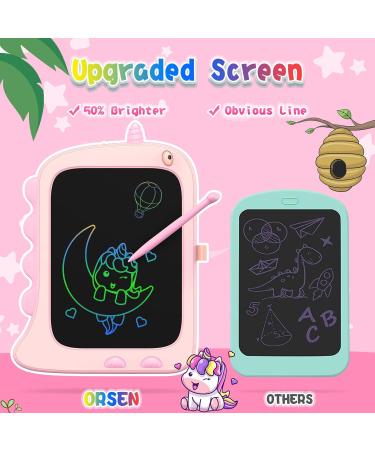 Orsen LCD Writing Board for Kids - 8.5-Inch Colorful Screen Ideal Birthday & Christmas Unicorn Gifts for Girls Ages 3-8 (Pink) - Buy Online on SooperMarket.com