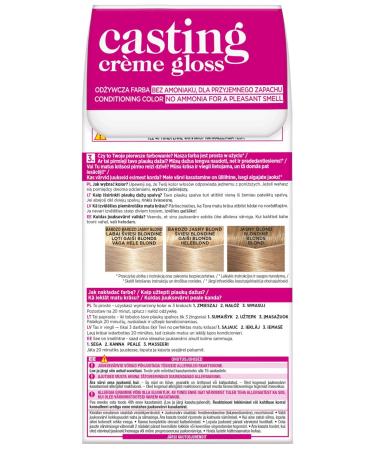 L'Or al Paris Casting Cr me Gloss 1010 Hair Color - Light Ice Blonde 1 Piece | International Shipping Available - Buy Online on SooperMarket.com