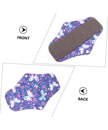 Healvian 6pcs Maternity Sanitary Napkin Panties | Bamboo Menstrual Pad Set for Women | Washable & Stay Dry Cloth Pads - Buy Online on SooperMarket.com