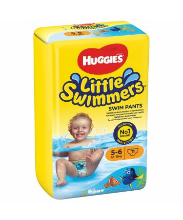 Huggies Little Swimmers Swim Diapers Size 5/6 1 Pack (1 x 11 Diapers) 11 Pieces (1 Pack)