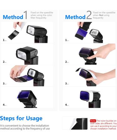 Neewer 35PCS Square Color Gel Filter Kit for Speedlite Flashes - Universal Compatibility - Buy Online on SooperMarket.com
