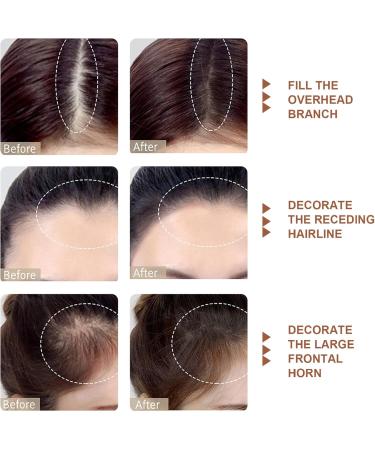 2Pcs Root Touch Up Powder Windproof & Sweatproof Hairline Powder for Women & Wen Natural Stain-Proof Hair Loss Concealer Hairline Powder for Thinning Hairline Light Brown & Brown Light Brown Brown - Buy Online on SooperMarket.com