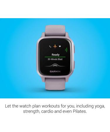 Garmin Venu Sq GPS Smartwatch - Orchid Purple with Bright Touchscreen Display & Up to 6 Days Battery Life - Buy Online on SooperMarket.com