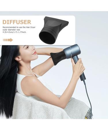 3pcs MAGICLULU Reusable Plastic Hair Dryer Nozzle Attachments - Blow Dryer Diffuser Replacement for Hair Styling - Buy Online on SooperMarket.com